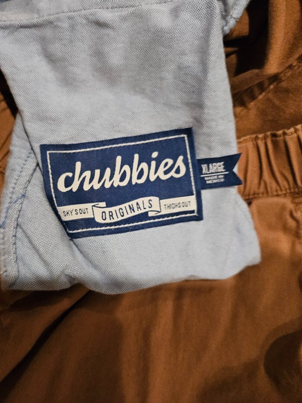 Chubbies The Originals Medium Brown 7” - Men’s Shorts